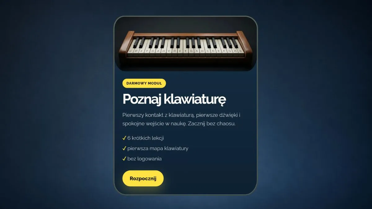 Darmowy moduł Poznaj Klawiaturę na Platformie NCG